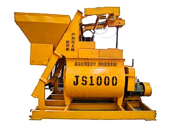 js1000混凝土(tǔ)攪拌機